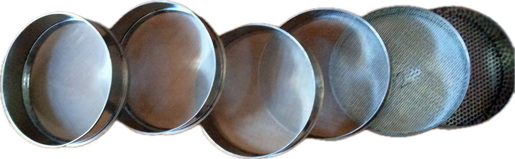  Набір сит для гранулометричного аналізу